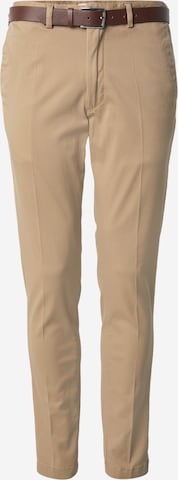 smėlio JACK & JONES Prigludęs „Chino“ stiliaus kelnės 'JPSTMARCO': priekis