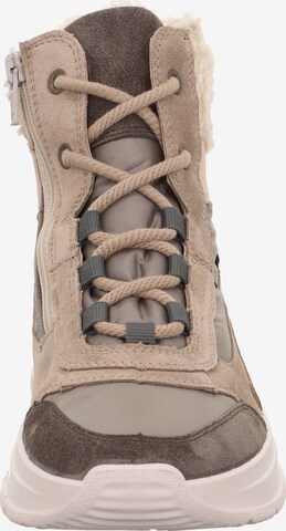 Legero Lace-Up Ankle Boots in Beige