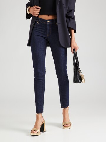 Versace Jeans Couture Skinny Jeans in Blue: front