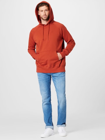 Rotholz Sweatshirt 'Rights' in Red