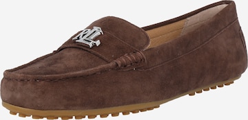 Lauren Ralph Lauren Mocassins 'BARNSBURY' in Bruin: voorkant