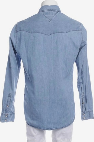Tommy Jeans Button Up Shirt in M in Blue