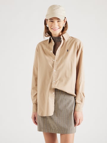 Polo Ralph Lauren Bluse i beige: forside