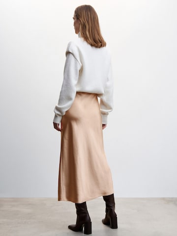 MANGO Skirt 'AGATA' in Beige