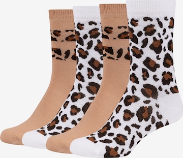 s.Oliver Socken 'Leo' in Braun: Vorderseite