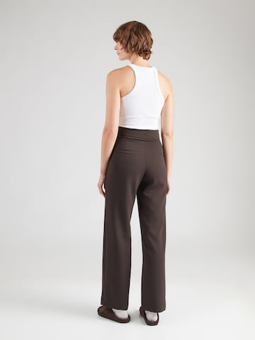 Largi Pantaloni 'Lykke' de la Lindex pe maro