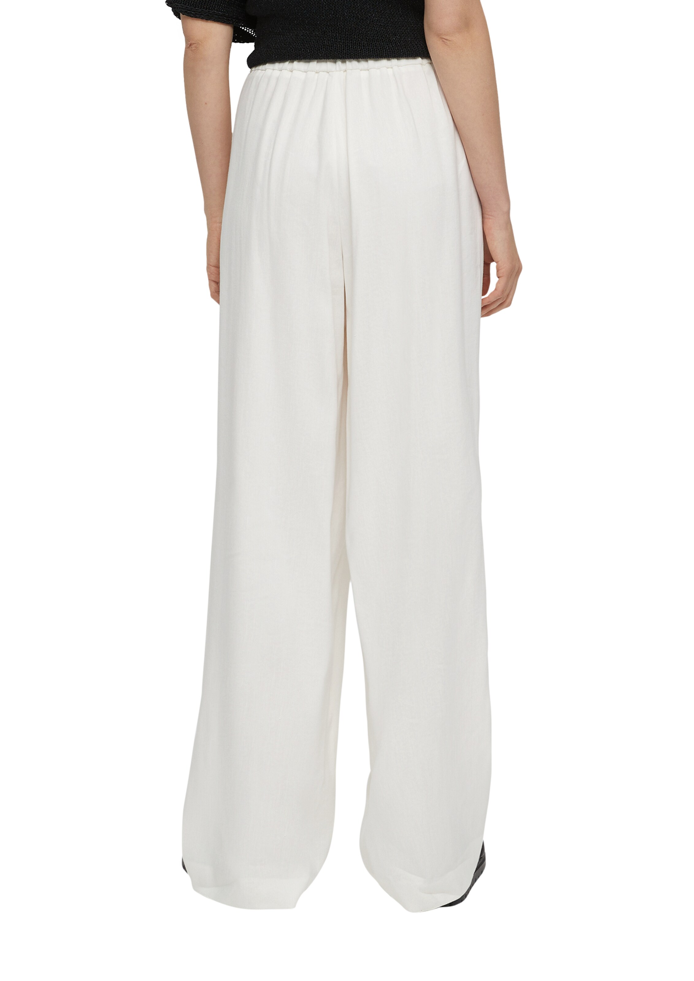 Regular Pantalon s.Oliver BLACK LABEL en blanc