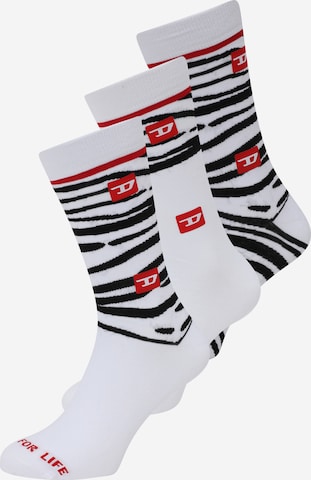 DIESEL Socks 'RAY' in Black: front