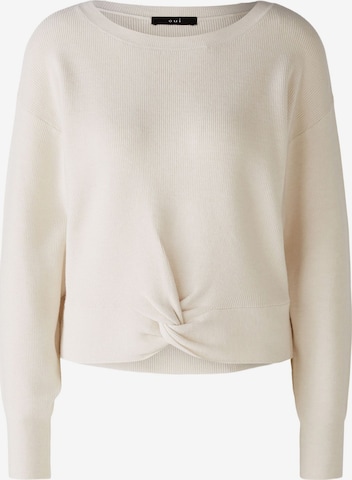 OUI Sweater in White: front