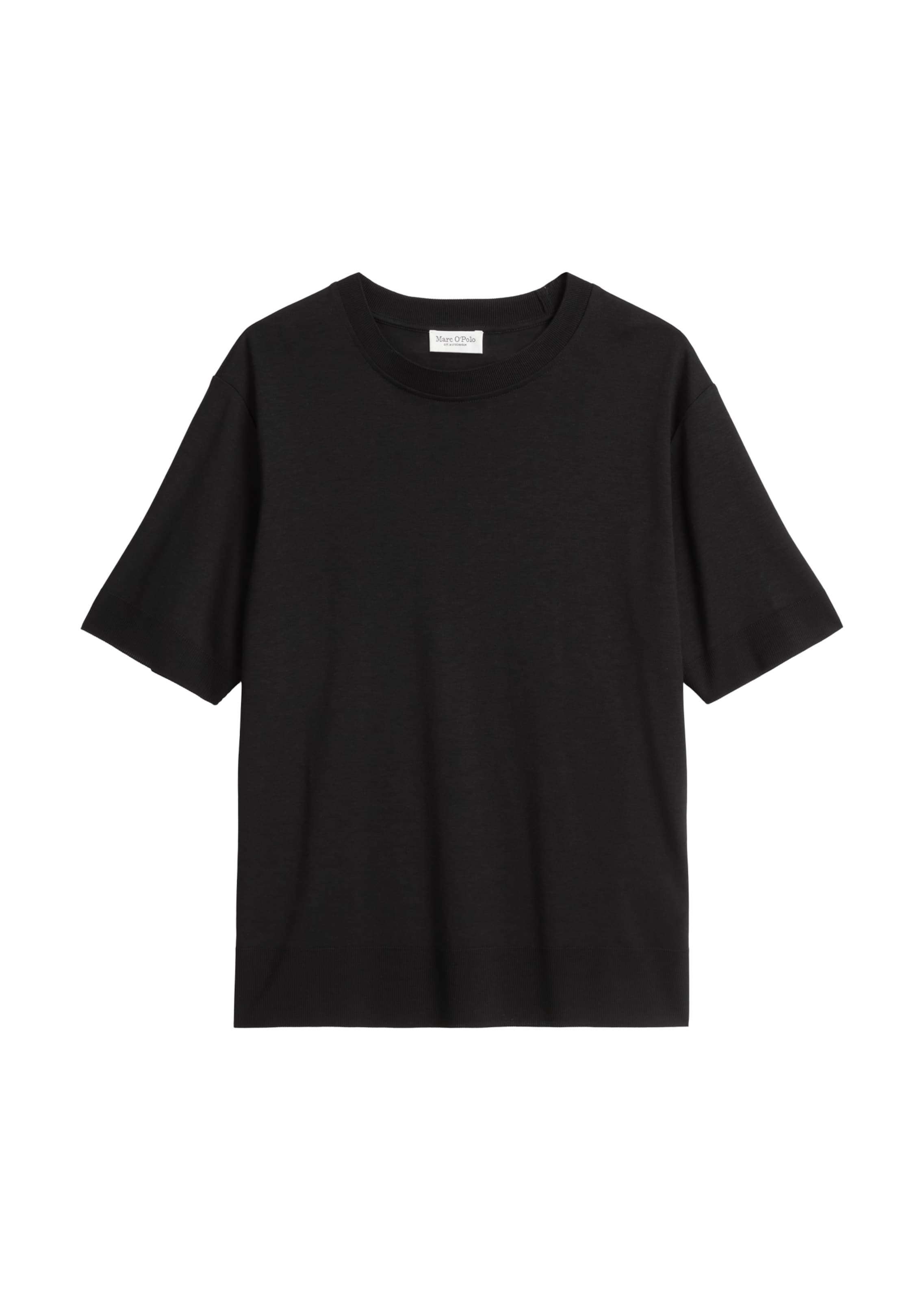 Marc O'Polo T-Shirt in Schwarz: Vorderseite