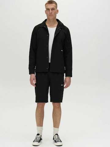 Regular Pantalon cargo 'Zack Graph' GABBA en noir