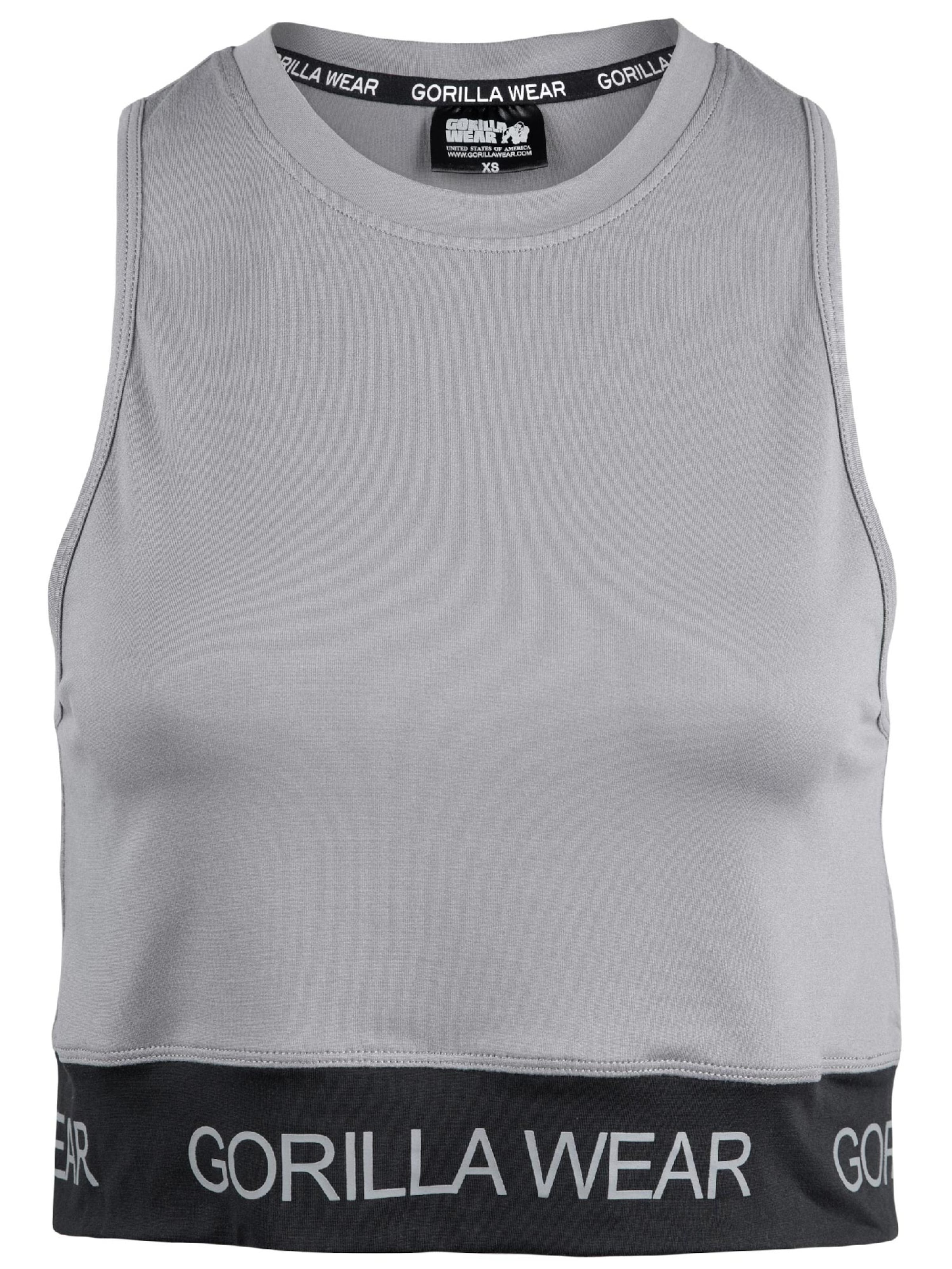 Gorilla Wear Shirt 'Colby' in Grijs: voorkant