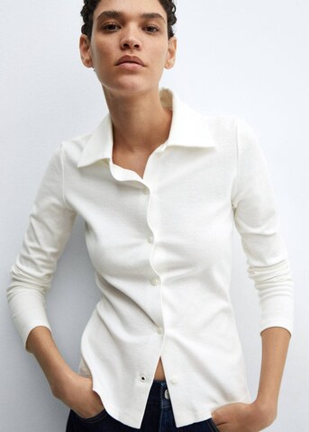 MANGO Blouse 'Orion' in White