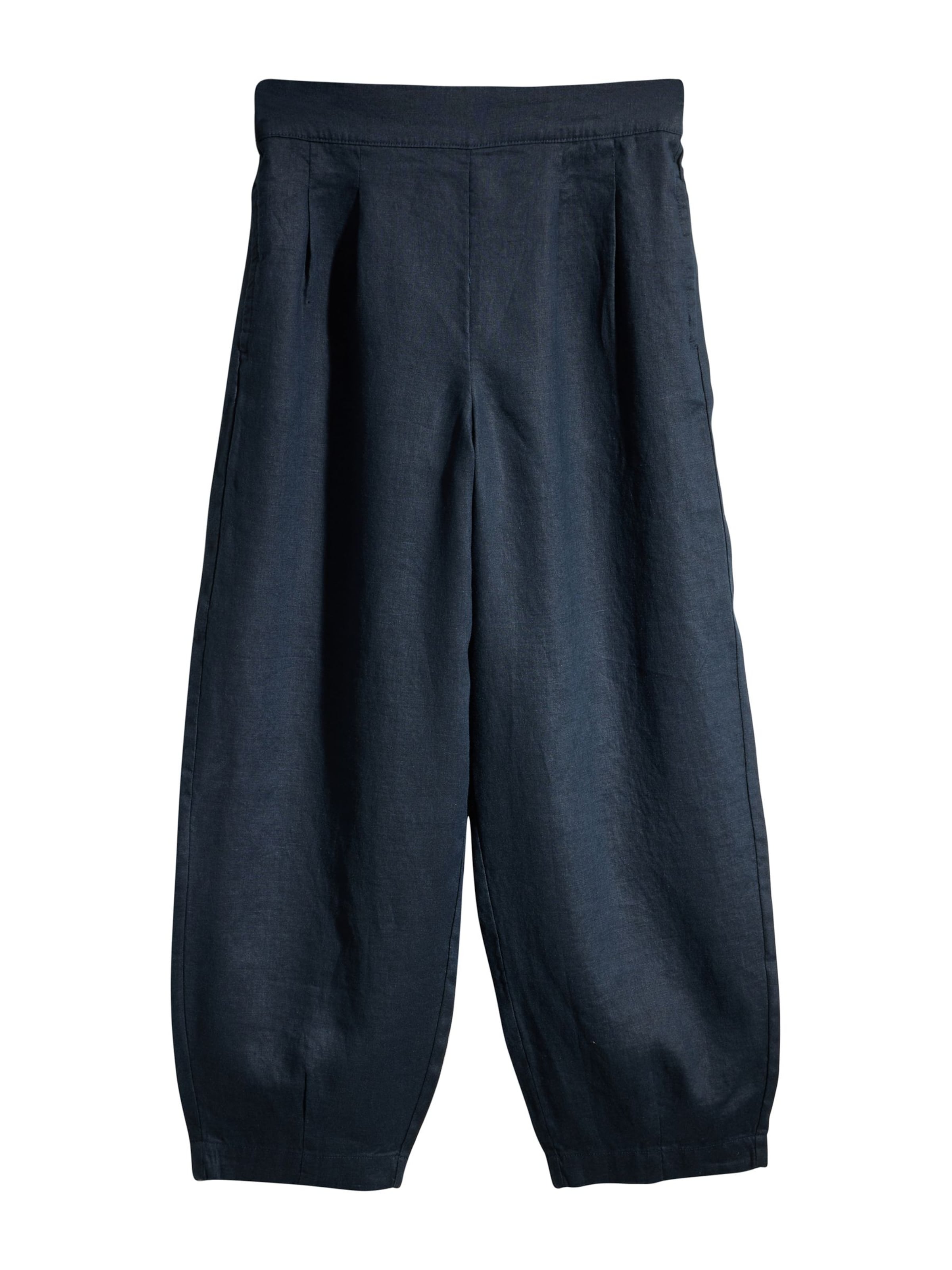 Barrel Pantaloni con pieghe 'N. Premium' di Next in blu: frontale
