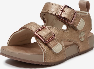 TIMBERLAND - Zapatos abiertos '6B49' en bronce: frente