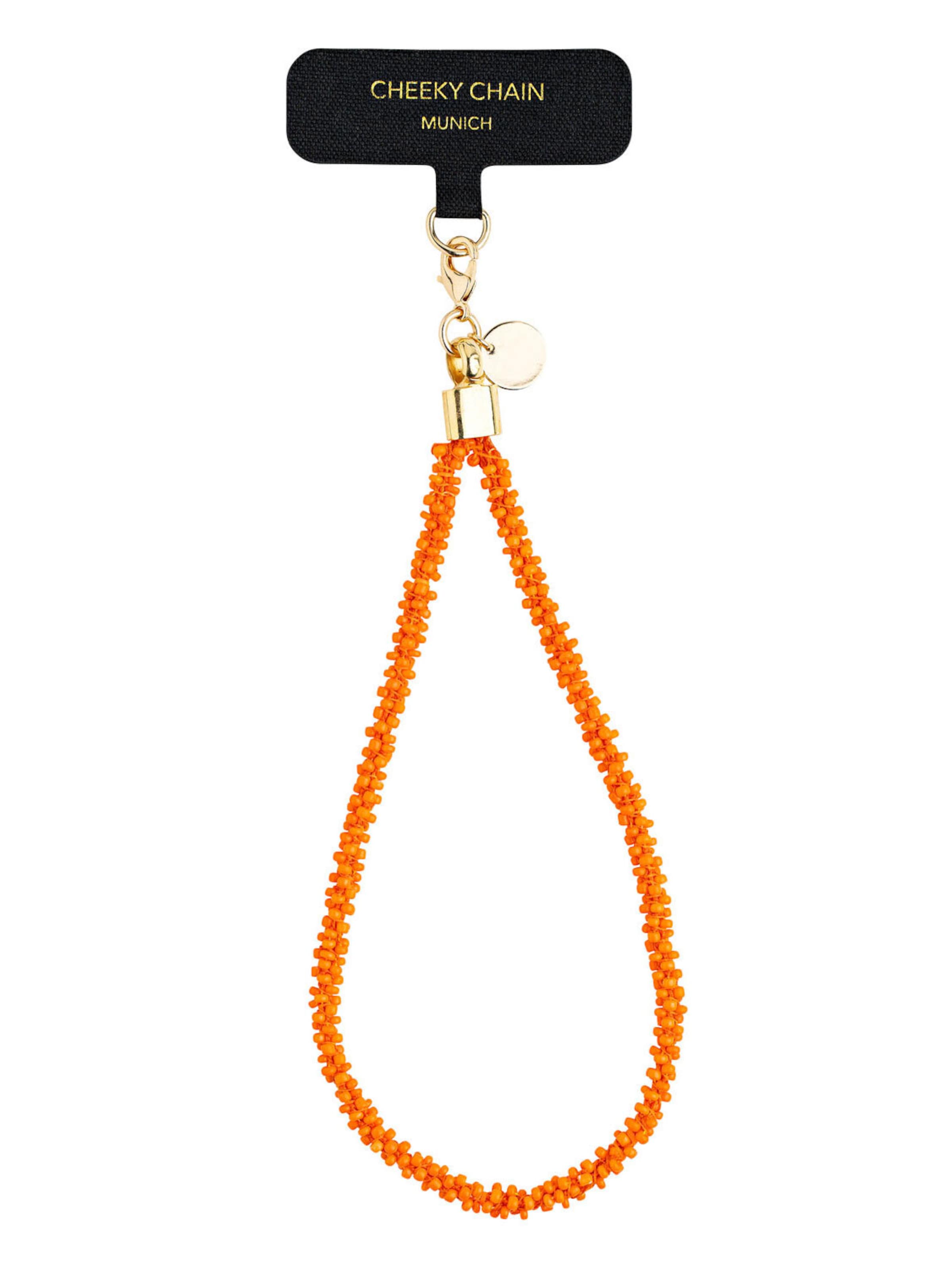 Cheeky Chain Munich Smartphonehoesje 'Hawaii' in Oranje: voorkant