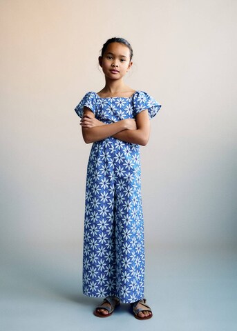 MANGO KIDS Overall 'Landers' in Blau
