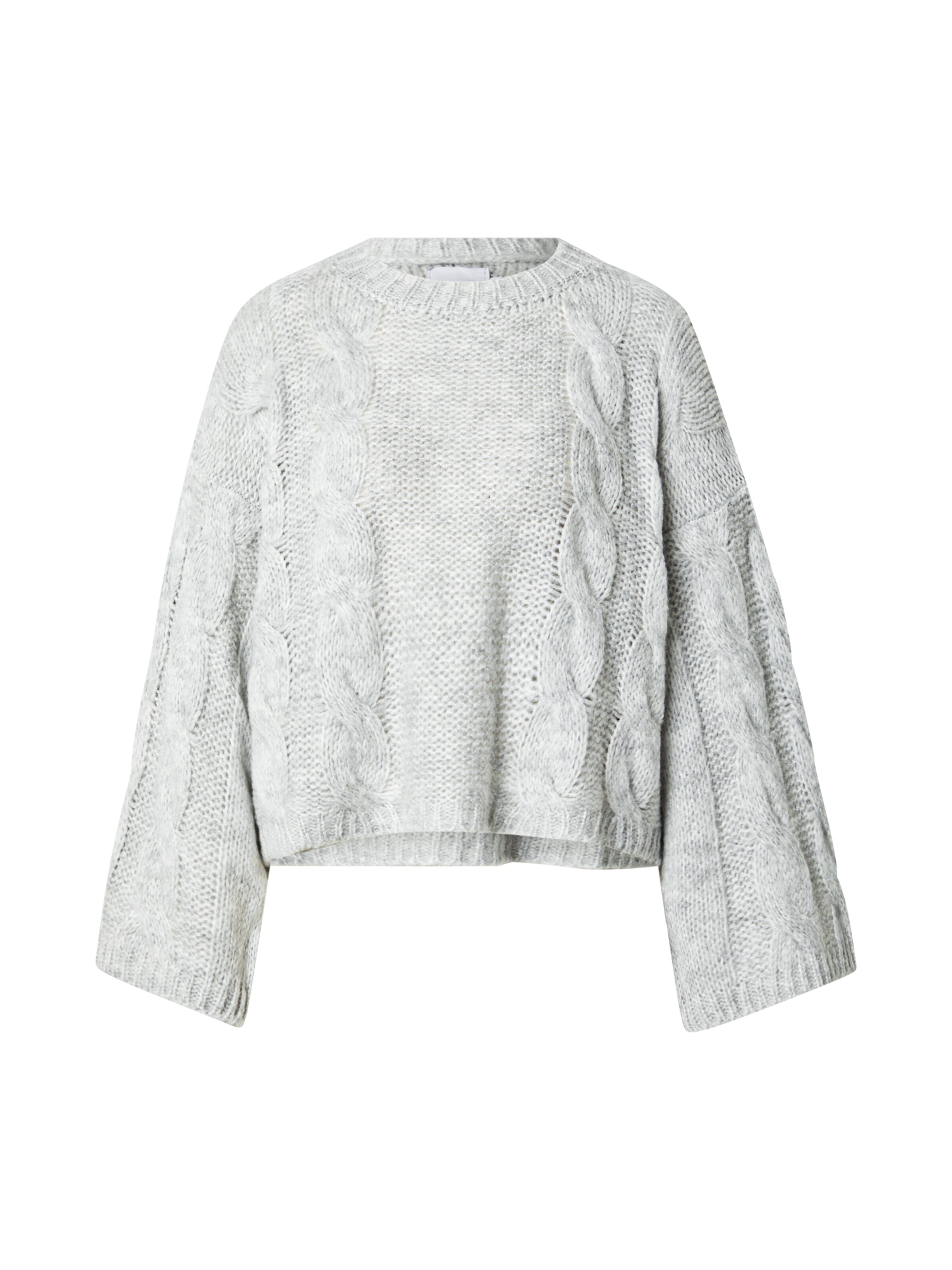 Noella Avara lõikega kampsun 'Lyza', värv hall: eest vaates