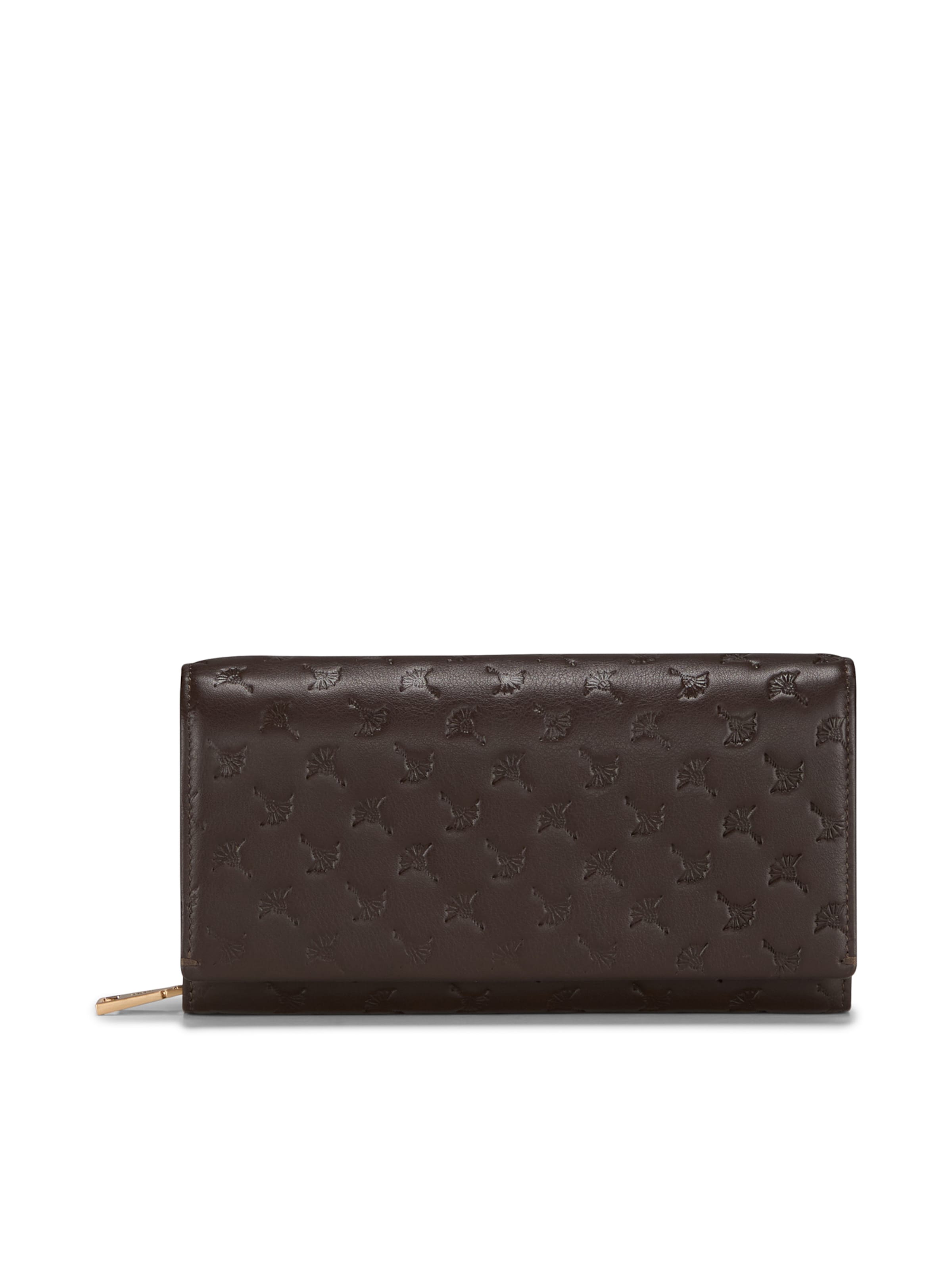 JOOP! Wallet 'Leggero Stampa Europa' in Brown: front