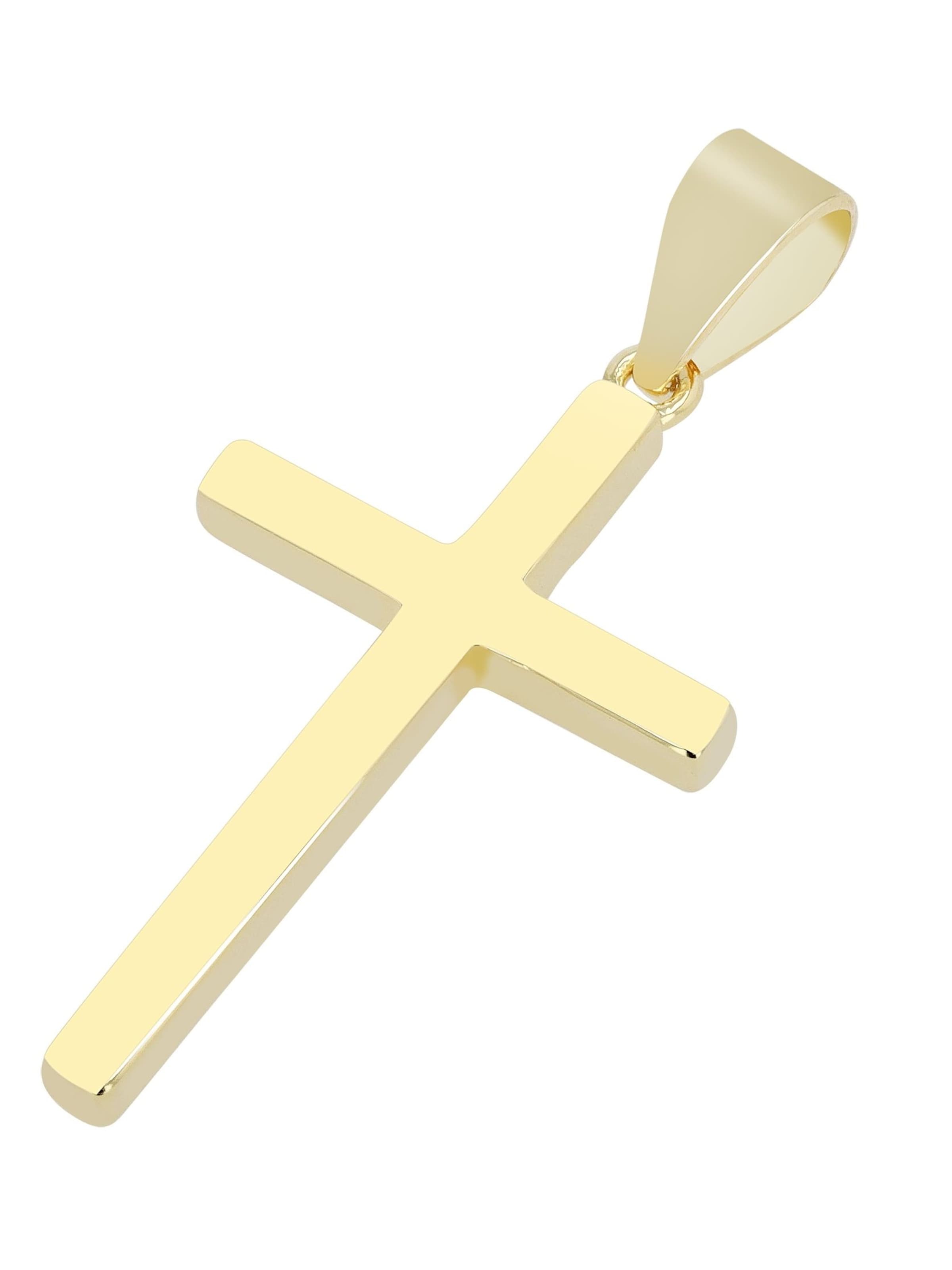 Akzent Pendant 'Lucius, 925 Sterlingsilber, langlebig' in Gold