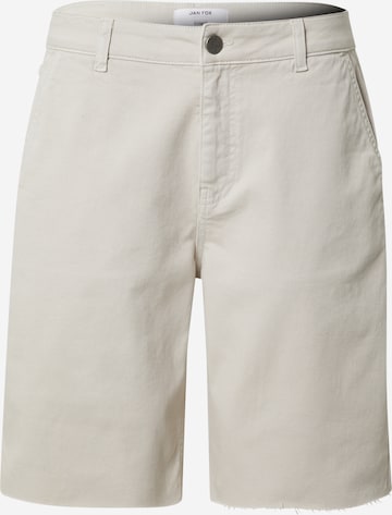 DAN FOX APPAREL Regular Shorts 'Jan' in Beige: predná strana