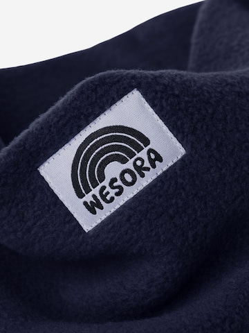 WESORA GmbH Schlauchschal 'Fleece Neckwarmer - All Black' in Blau