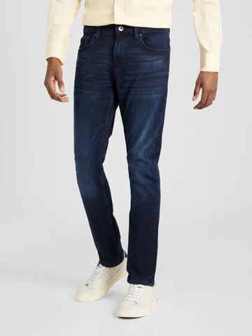 QS Slimfit Jeans 'Rick' in Blauw: voorkant