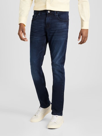 QS Slimfit Jeans 'Rick' in Blauw: voorkant