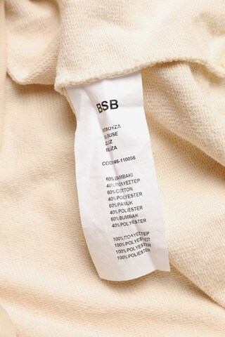 BSB COLLECTION Sweatshirt & Zip-Up Hoodie in S in Beige