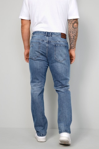 John F. Gee Slimfit Jeans in Blau