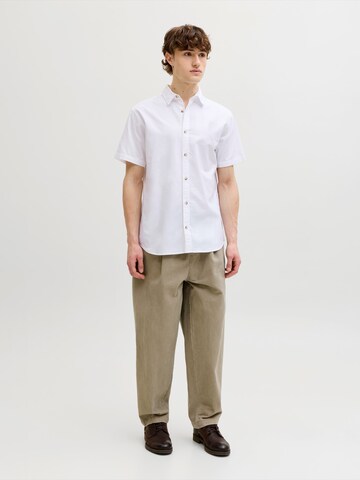JACK & JONES Regular fit Overhemd 'JJCHAD' in Wit