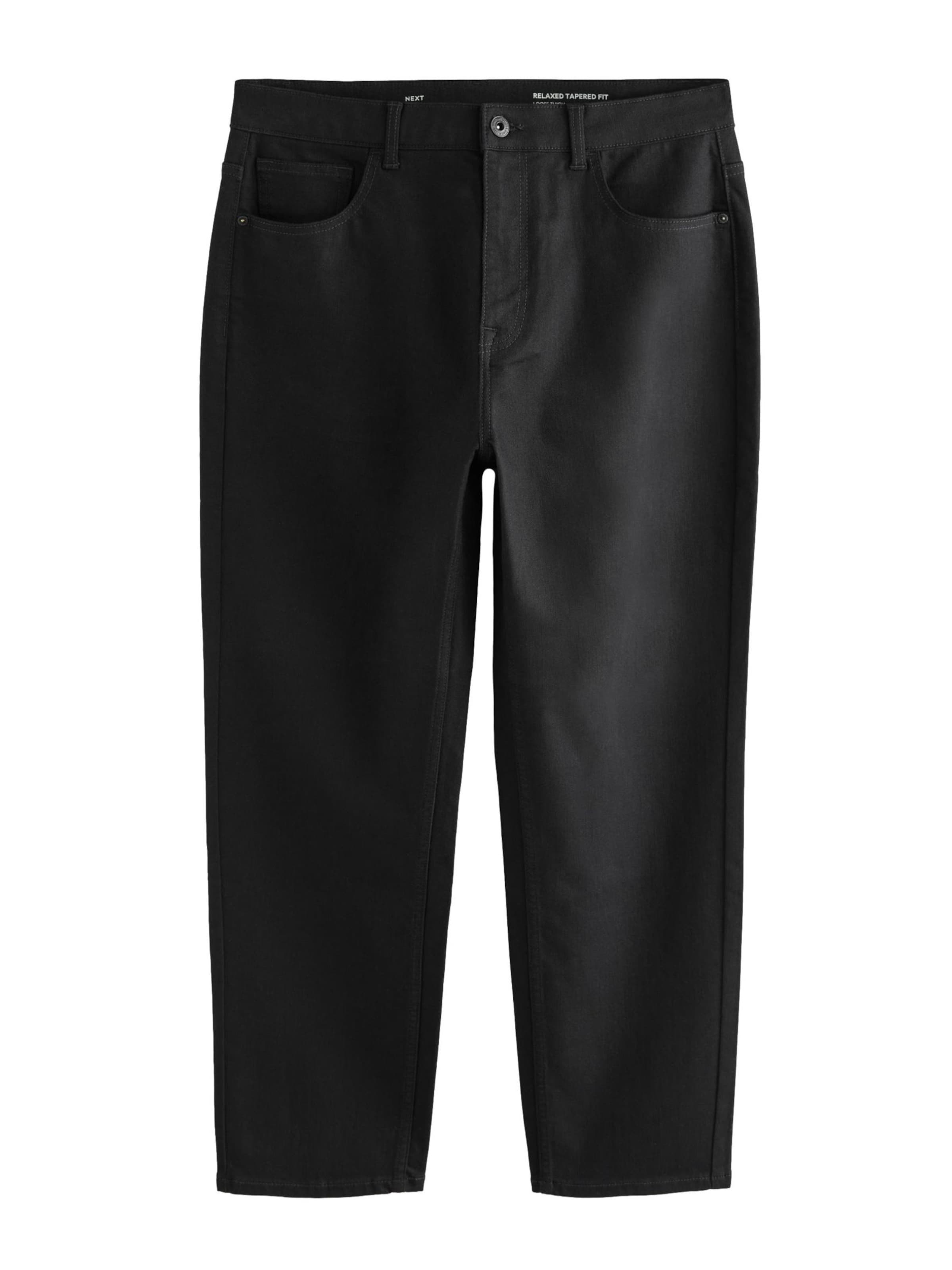 Next Конический (Tapered) Джинсы в Черный: спереди
