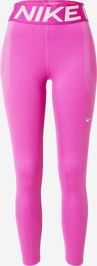 NIKE Urheiluhousut 'Pro' värissä vaaleanharmaa / fuksia, Tuotenäkymä