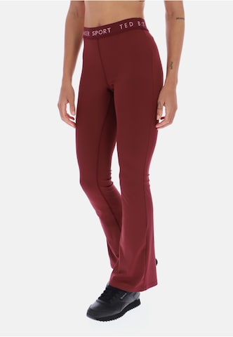 évasé Leggings Ted Baker en rouge