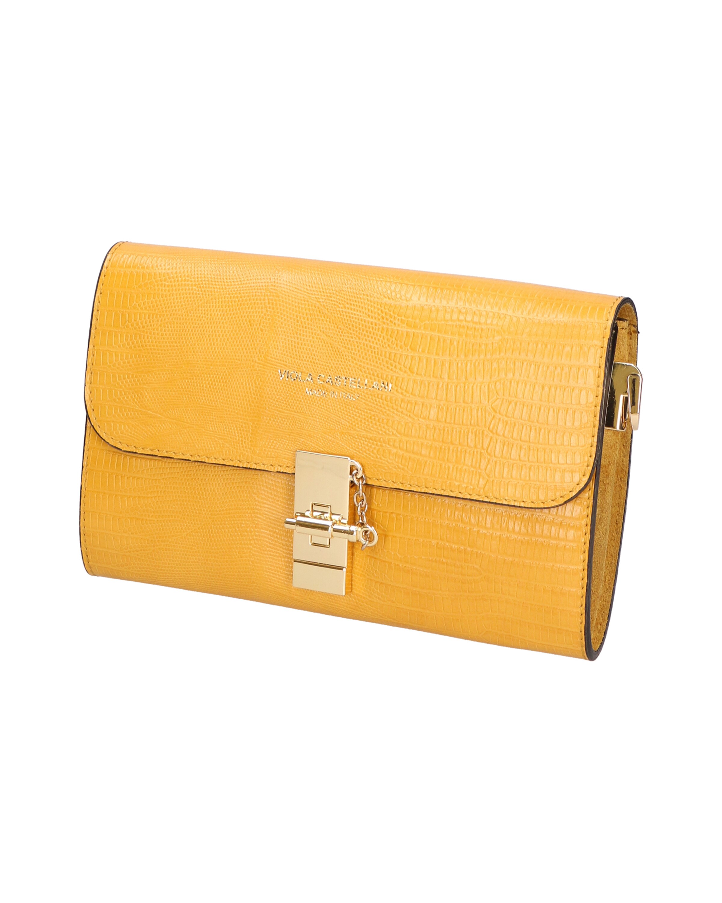 Viola Castellani Clutch in Gelb