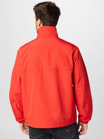 Tommy Jeans Prehodna jakna | rdeča barva