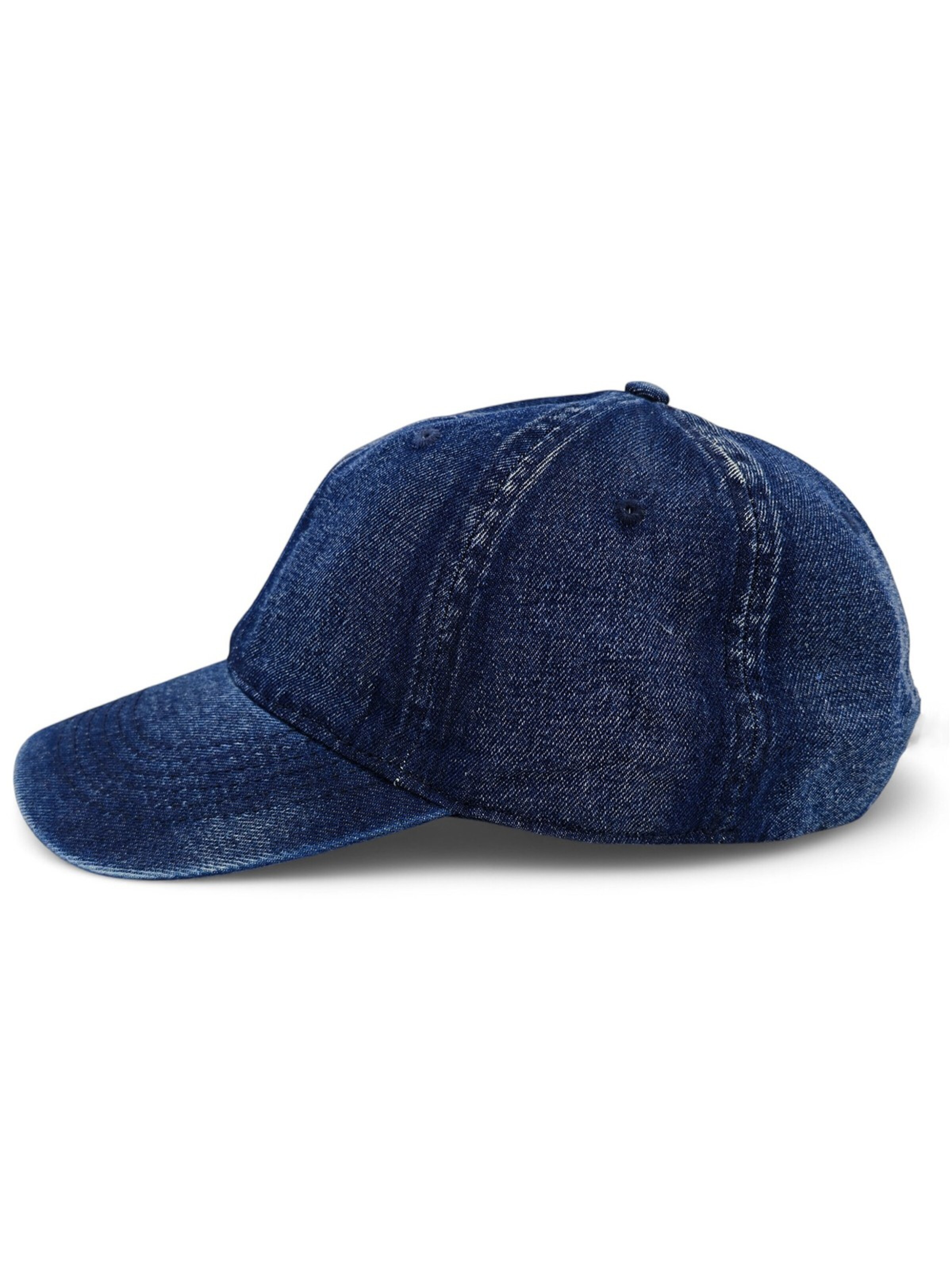 styleBREAKER Cap 'Jeans Baseball Cap' in Blue