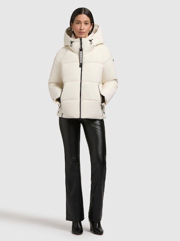 khujo Winter Jacket 'ONO' in White