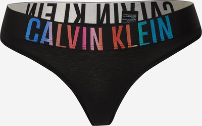 Calvin Klein Underwear Tanga 'Intense Power Pride' en azul oscuro / lila / rojo neón / negro, Vista del producto
