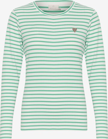 Kaffe Shirt 'Liddy' in Green: front