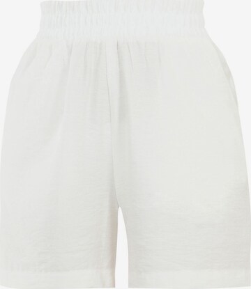 Regular Pantalon Awesome Apparel en blanc : devant