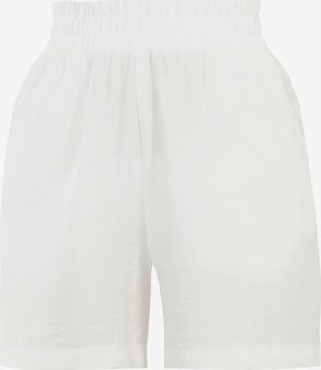 Regular Pantalon Awesome Apparel en blanc : devant