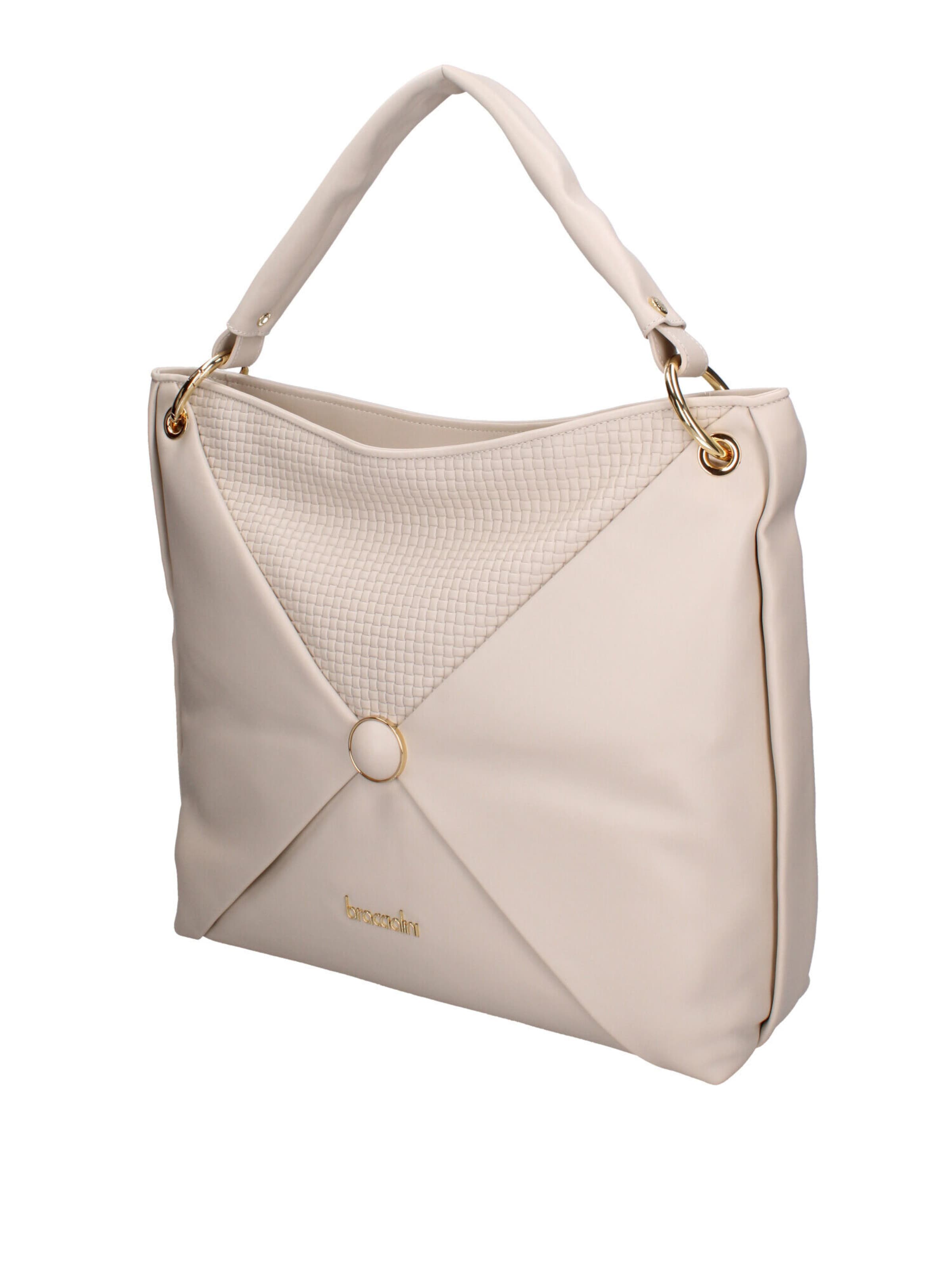 Sac bandoulière Braccialini en beige : devant