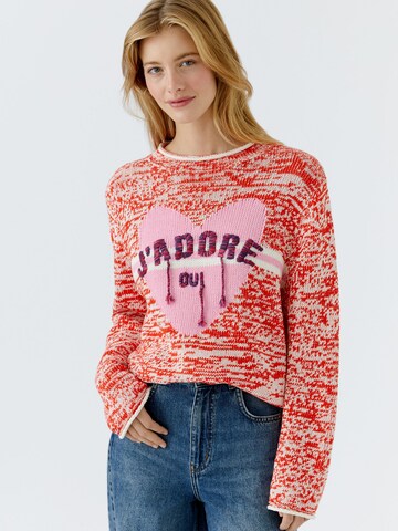 OUI Sweater in Red: front