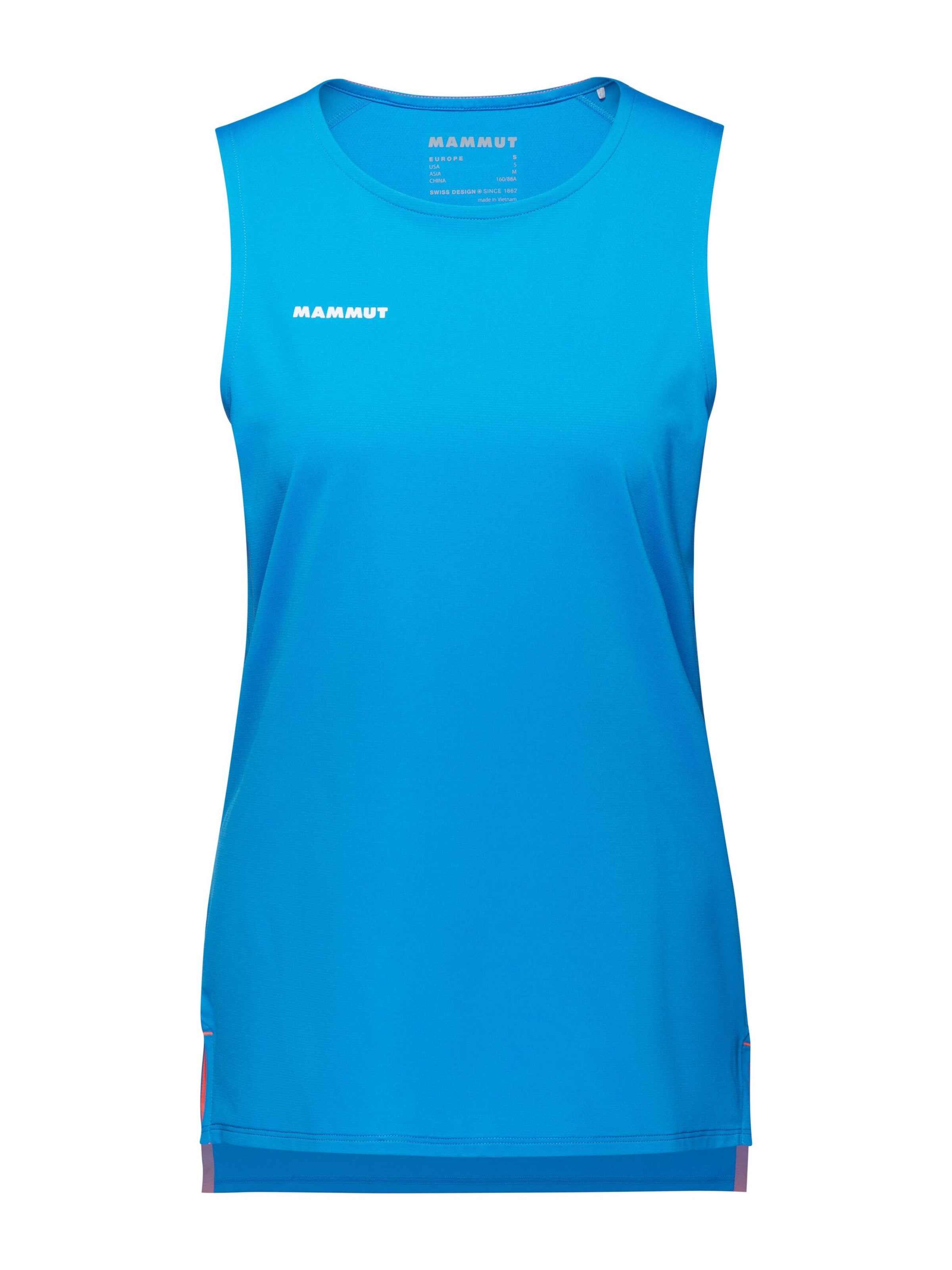 MAMMUT Sports Top in Blue: front