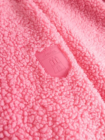 Derbe Fleecejacke 'Kuschelby' in Pink