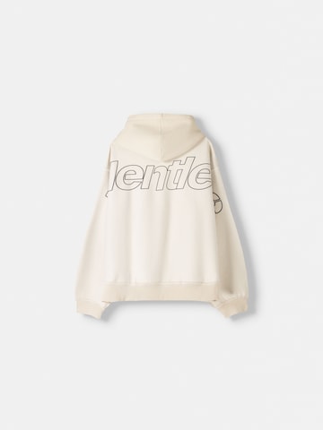Bershka Sweatshirt in Beige