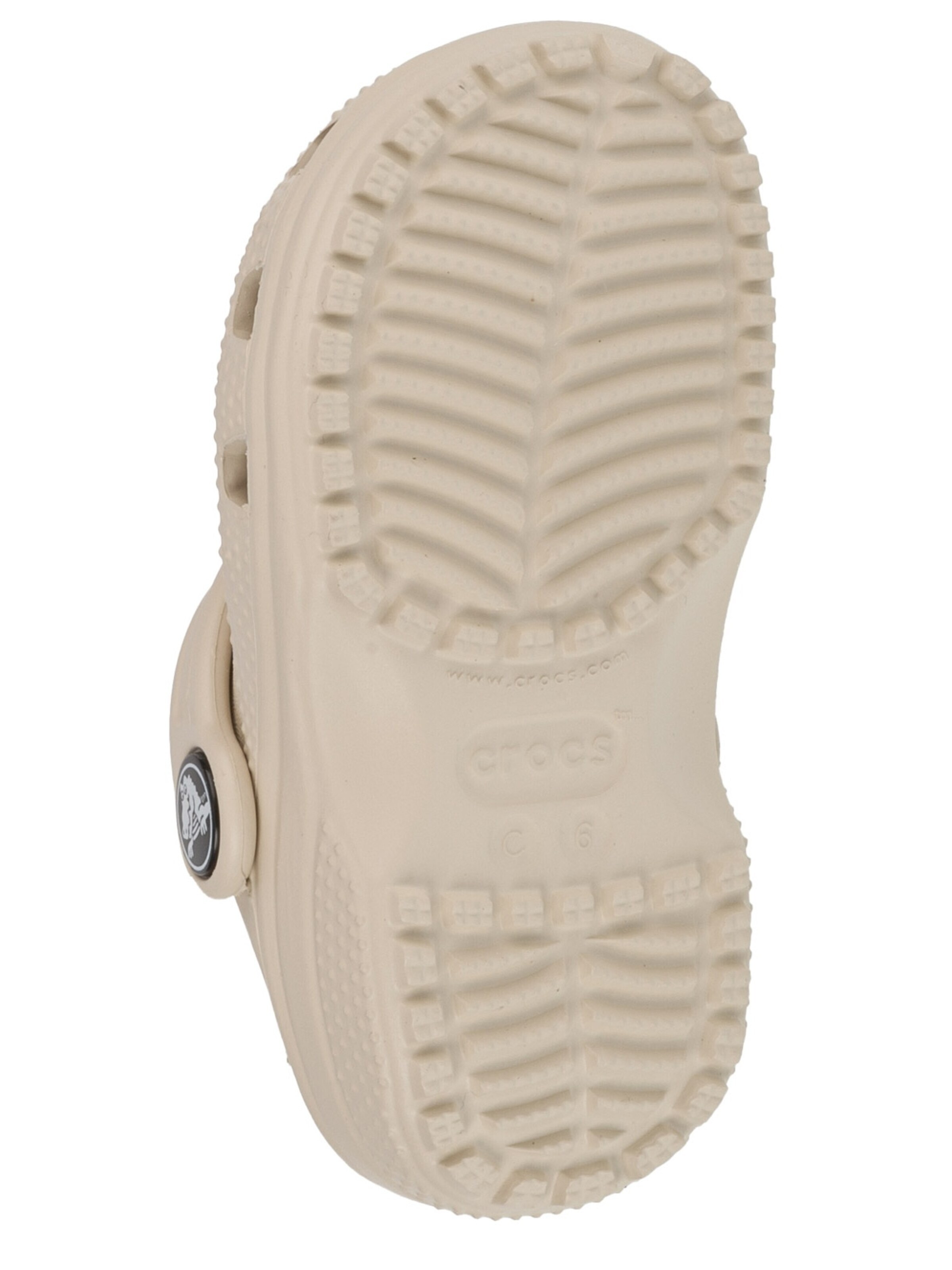Crocs Sandalen 'Crocs Classic Clog Kids T' in Beige
