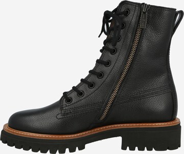 Paul Green Lace-Up Ankle Boots in Black