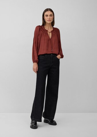 s.Oliver BLACK LABEL Blouse in Rood